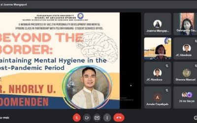 PSU SAS conducts webinar for mental hygiene