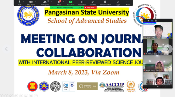 Experts Explore Potential of Collaboration with Esteemed International Science Journals in Meeting Attended by Science Majors and Alumni.
